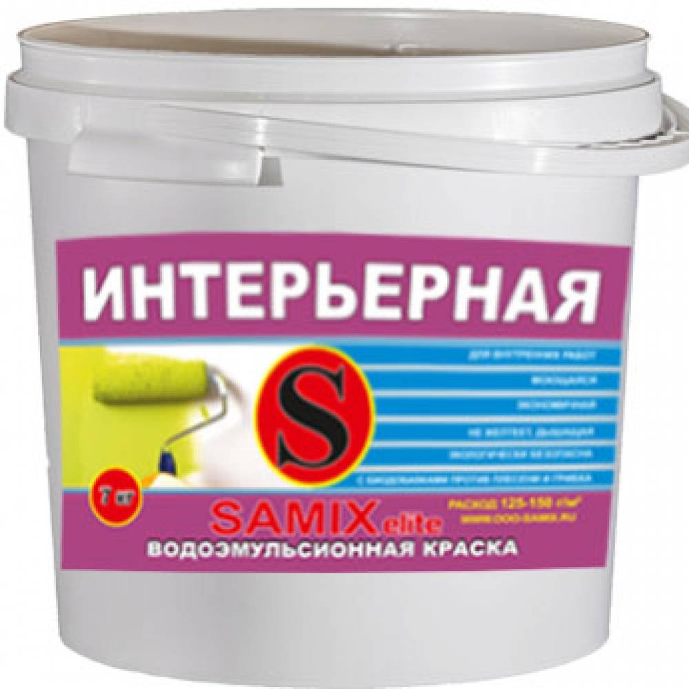 Краска в/д  интерьерная